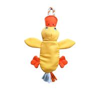LUCOLOVE Flirt Pole Replacement Toy - Multi-Sensory Tough Toy for Mighty StrongBite Flirt Pole for Dogs (Duck)