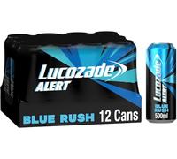 Lucozade Alert Blue Rush 12x500ml - New Flavour