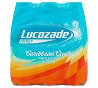 Lucozade Caribbean Crush Flavour Energy Drink 6 x 380ml