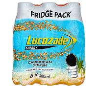 Lucozade Energy Caribbean Crush (6x380ml) - Pack of 2