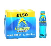 Lucozade Energy Drink Blue Burst 500ml (Pack of 12)
