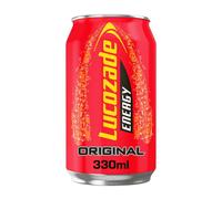 Lucozade Energy Drink Original Can 330ml (Pack of 24)
