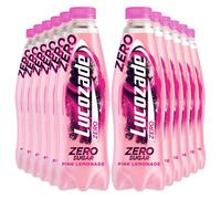 Lucozade Energy|Lucozade Zero Pink Lemonade 12 x 900ml