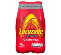 Lucozade Energy Original 380 ml (Pack of 4)