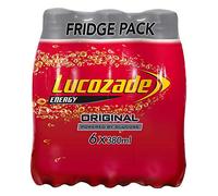 Lucozade Energy Original, 6 x 380ml