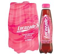 Lucozade Energy Raspberry Ripple 4x380ml
