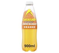 Lucozade Energy Zero Orange 900ml (Pack of 1)