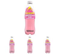 Lucozade Energy Zero Sugar Drink Pink Lemonade 900ml (Pack of 4)