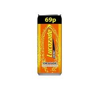 Lucozade Orange Can Pmp 69P - 250Ml - Pack of 24