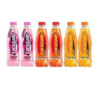 Lucozade Orange,Pink & Original Sparkling Energy Drink Powered By Glucose2x900ml