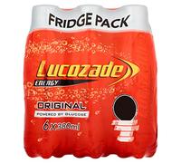 Lucozade Original Flavour Energy Drink 6 x 380ml