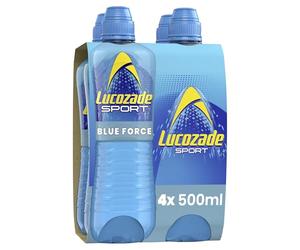 Lucozade Sport Blue Force 4x500ml