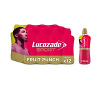 Lucozade Sport Body Fuel - Fruit Punch 12x750ml| Isotonic sports drink, with Electrolytes and Vitamin B3 | Still | Bursting with Flavour
