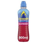 Lucozade Sport Body Fuel - Raspberry 900ml| Isotonic sports drink, with Electrolytes and Vitamin B3 | Still | Bursting with Flavour
