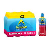 Lucozade Sport Drink Raspberry 750ml (Pack of 12)