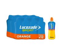 Lucozade Sport Isotonic Drink Orange Flavour with Sugars and Sweetener - 750ml |Pack of 12