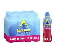 Lucozade Sport Raspberry Sports Drink, 12 x 500ml