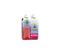 Lucozade Sport Zero Sugar Raspberry and Passionfruit 4x500ml Sugar Free Sports Drink with Vitamin B3 and electrolyte Only 4 calories per serving