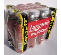 Lucozade Wild Cherry 380ml x 12