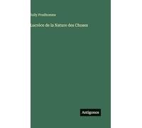 Lucréce de la Nature des Choses