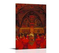 Lucretia Borgia Reigns in The Vatican in The Absence of Pope Alexander VI Canvas Poster Canvas Wall Decor Art Painting Prints on Modern Artwork for Living Room,Bathroom,Bedroom,Home 08x12inch(20x30cm)
