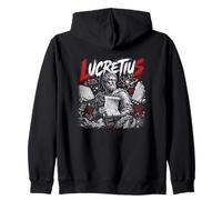 Lucretius Epicurean Roman Philosophy Atomism Zip Hoodie