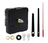LUCTHY Silent Quartz Clock Movement With Hooks - High Torque Mechanism Replacement for DIY Repair in Home, Restaurant, Hotel, Office, Classroom, 1Set