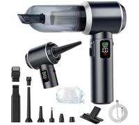 LUCUHM Handheld Vacuum Cleaner with Display Screen- Powerful Dust Buster Handheld Car Vacuum Cleaner - Portable Lightweight USB Rechargeable