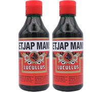 Lucullus Ketjap Manis - Indonesian Kecap Manis Sweet Soy Sauce, 250ml Pack of 2 - Authentic Flavour for Traditional Dishes, Marinades, and Dips