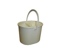 LUCY 15L MOP Bucket White 1405