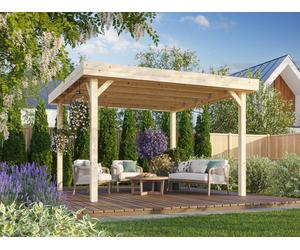 Lucy (3.5x3.5m | 12.2m2) Modern Square Timber Gazebo