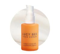 Lucy Bee Hydrating Makeup Primer with Vitamin C, Certified Organic Face Serum for Glowing Skin, Dermatologist Approved for Sensitive Skin, Vitamin E & Rosehip Oil, Vegan & Cruelty-Free, 30ml