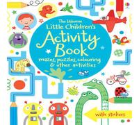 Lucy Bowman Little Children's Activity Book mazes, puzzles, colouring & other activities Paperback Lucy Bowman Multicolor