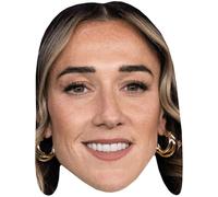 Lucy Bronze (Make Up) Celebrity Mask, Flat Card Face, Fancy Dress Mask