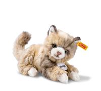 Steiff Lucy Cat Plush Animal Toy, Spotted Brown - Plush Soft Toy