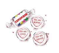 Lucy Claire Illustrations Greetings Card, Words of Affirmation, Love Hearts Sweet Generic Card For Any Occasion, Cute Illustrated Greeting Card for Friends, Friendship