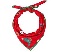 Lucy & Co. Holiday Dog Bandana - Designer Dog & Puppy Accessory. 100% Polyester. Soft, Stylish. Machine Washable, Red & Green Seasonal Style - Happy Howlidays - Large