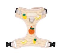 Lucy & Co. Main Squeeze Crochet No-Pull Dog Harness, Adjustable Front Clip Harness with Comfort Padding, Medium