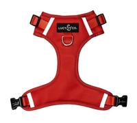 Lucy & Co. The Bolt of Lightning No-Pull Dog Harness for Dogs - Vest to Stop Pulling & Walk Easy - Comfortable Leash Training Product w/Adjustable Chest & Neck Straps - Bright Red - Medium