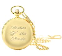 Lucy G [Custom] Pocket Watch Father of The Bride Logo PWG9 Gold