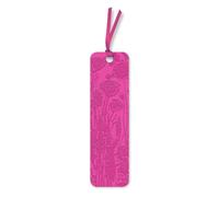 Lucy Innes Williams: Pink Garden House Artisan Art Vegan Leather Bookmarks (pack of 10)