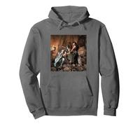 Lucy Lawless & Kevin Smith Xena Warrior Princess Pullover Hoodie, Adult Unisex, Asphalt Grey, Small