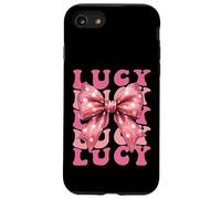 LUCY Name Coquette Bow Aesthetic for Women Girls Case for iPhone SE (2020) / 7/8