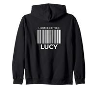 Lucy Personalized Name Quote Zip Hoodie