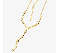 Lucy Quartermaine Gold Vermeil Drop Dripping Necklace DN7G