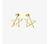 Lucy Quartermaine Gold Vermeil Sol Star Stud Earrings LS4G
