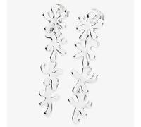 Lucy Quartermaine Silver 4 Splash Dropper Earrings SER3