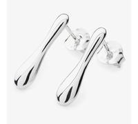 Lucy Quartermaine Silver Drop Stud Earrings DS1