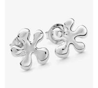 Lucy Quartermaine Silver Large Splash Stud Earrings SS2