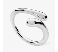 Lucy Quartermaine Silver Open Drop Ring DR5L Q